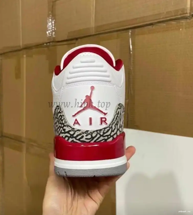God Cardinal retro to air materials Pk ready 3 jordan ship Red retail 0527